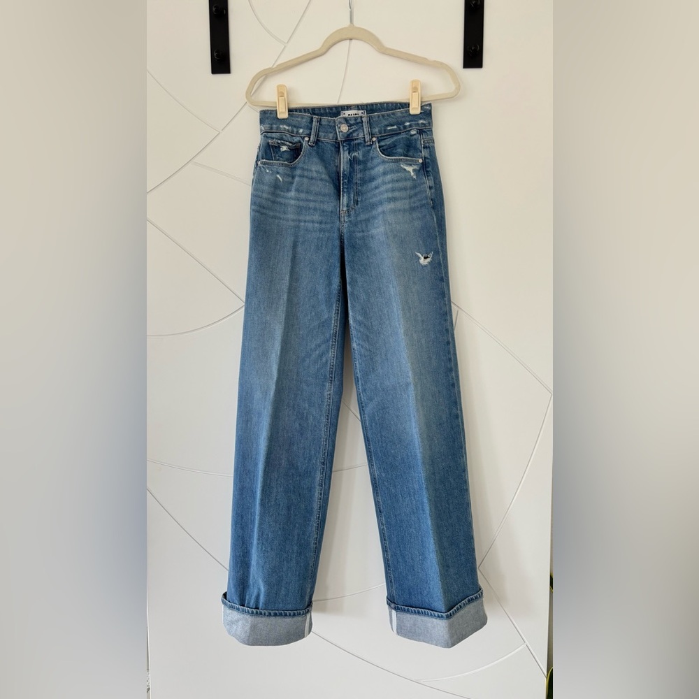 PAIGE Sasha Jeans Holy Grail Distressed Sz 27